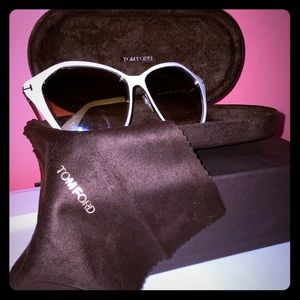 Tom Ford White sunglasses